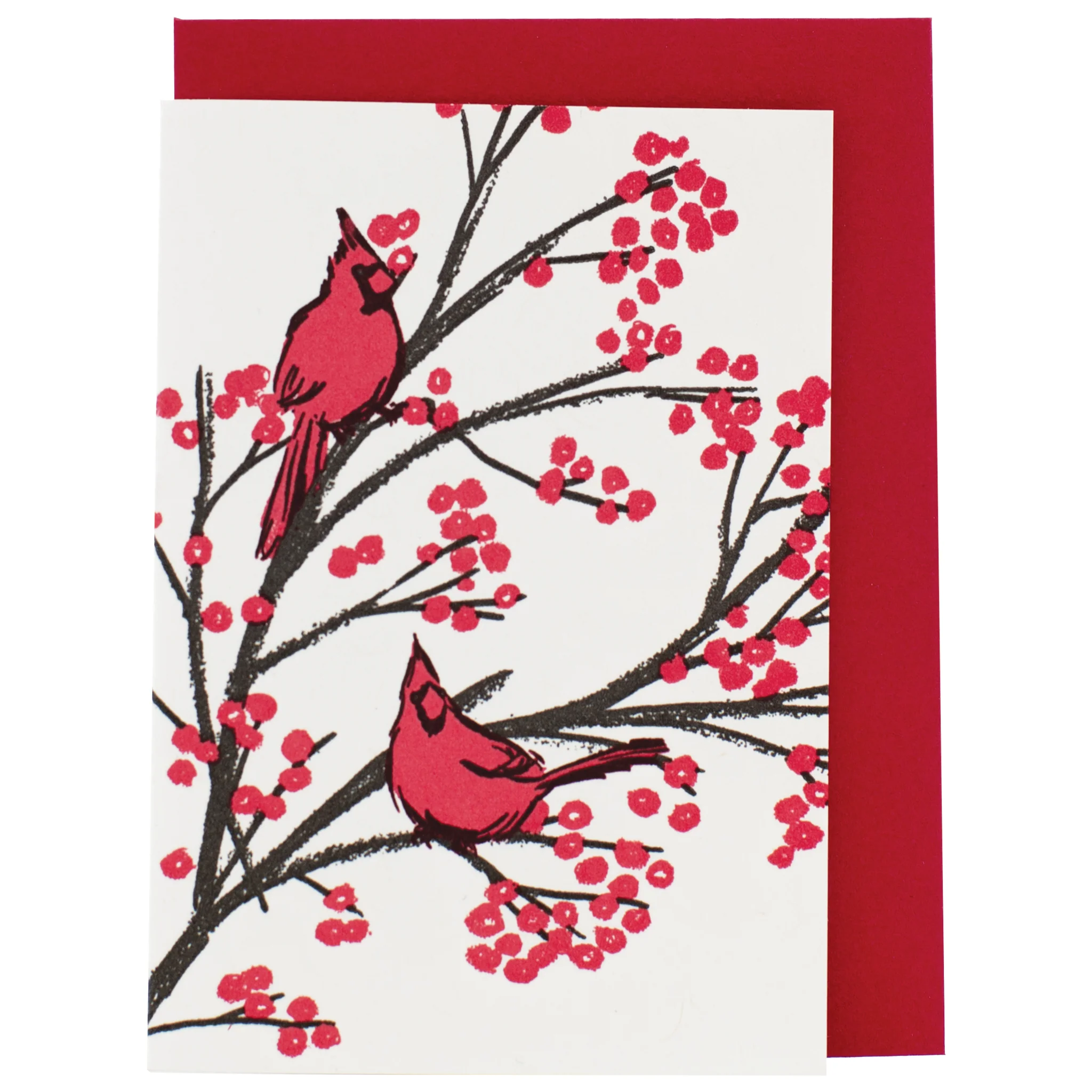 Mini Cardinals Holiday Enclosure Card - Image 2