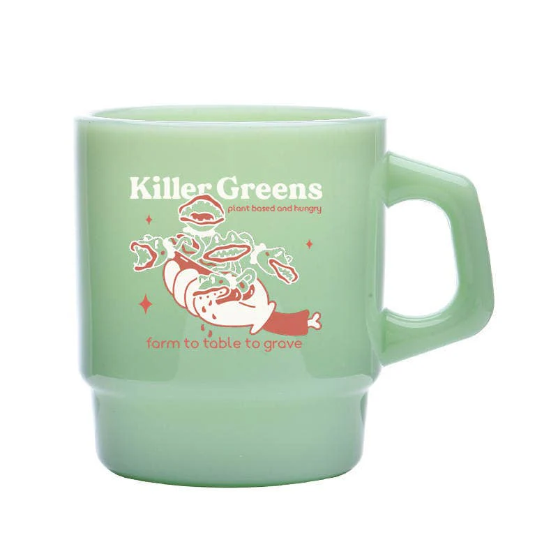 “Killer Greens” Vintage Diner Mug