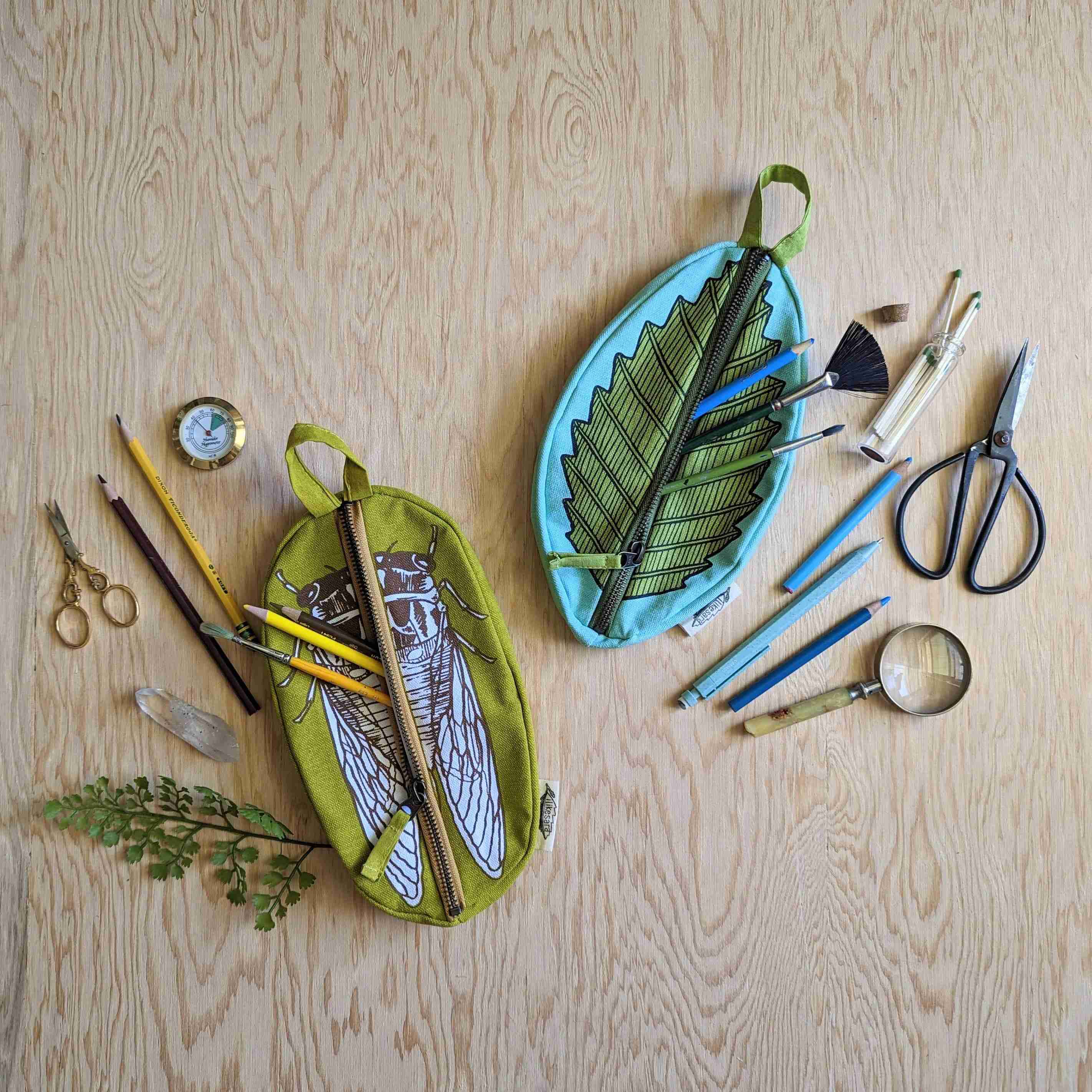 Zippered pouch | cicada - Image 2