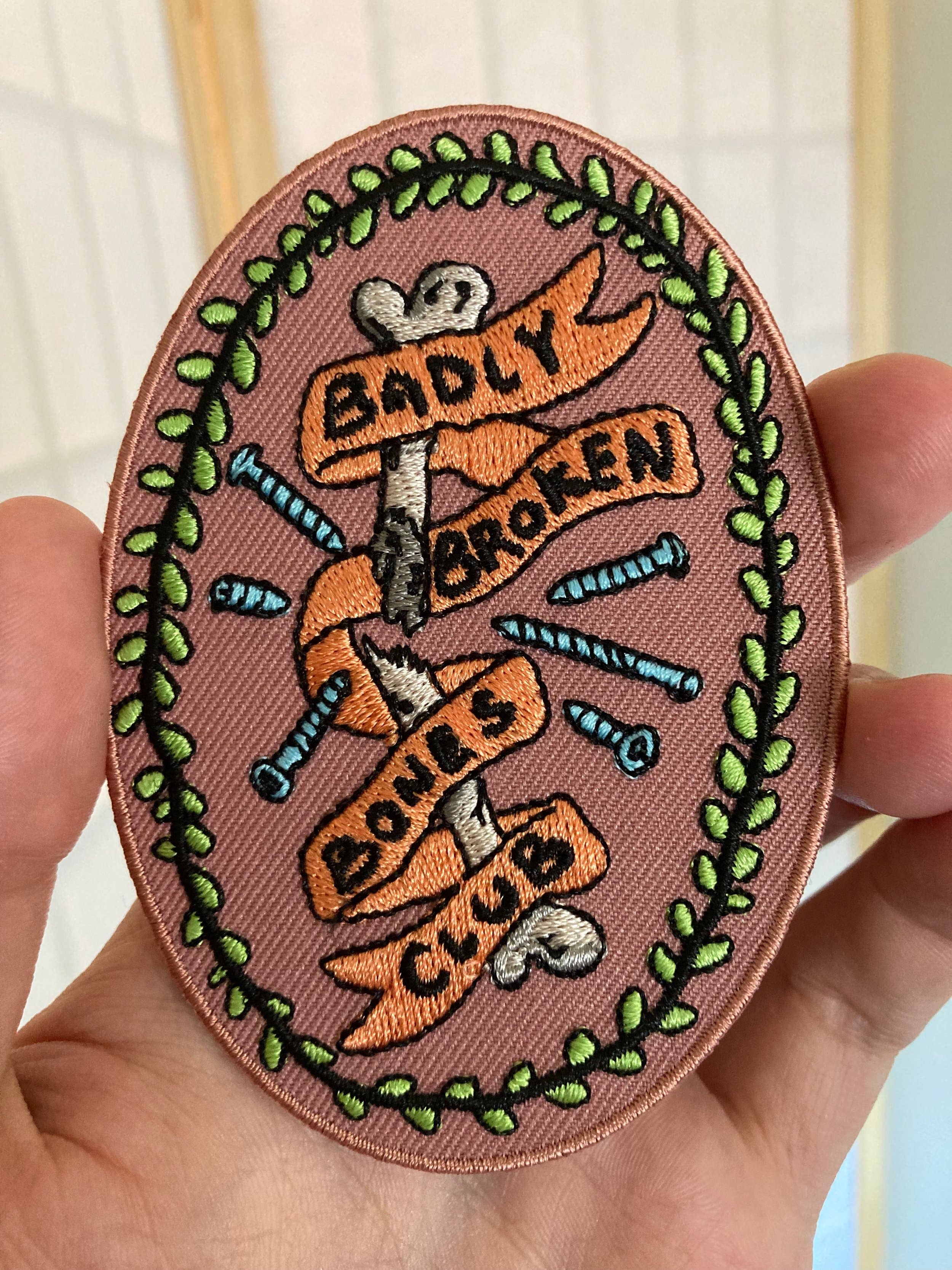 Badly Broken Bones Club Patch - Image 1