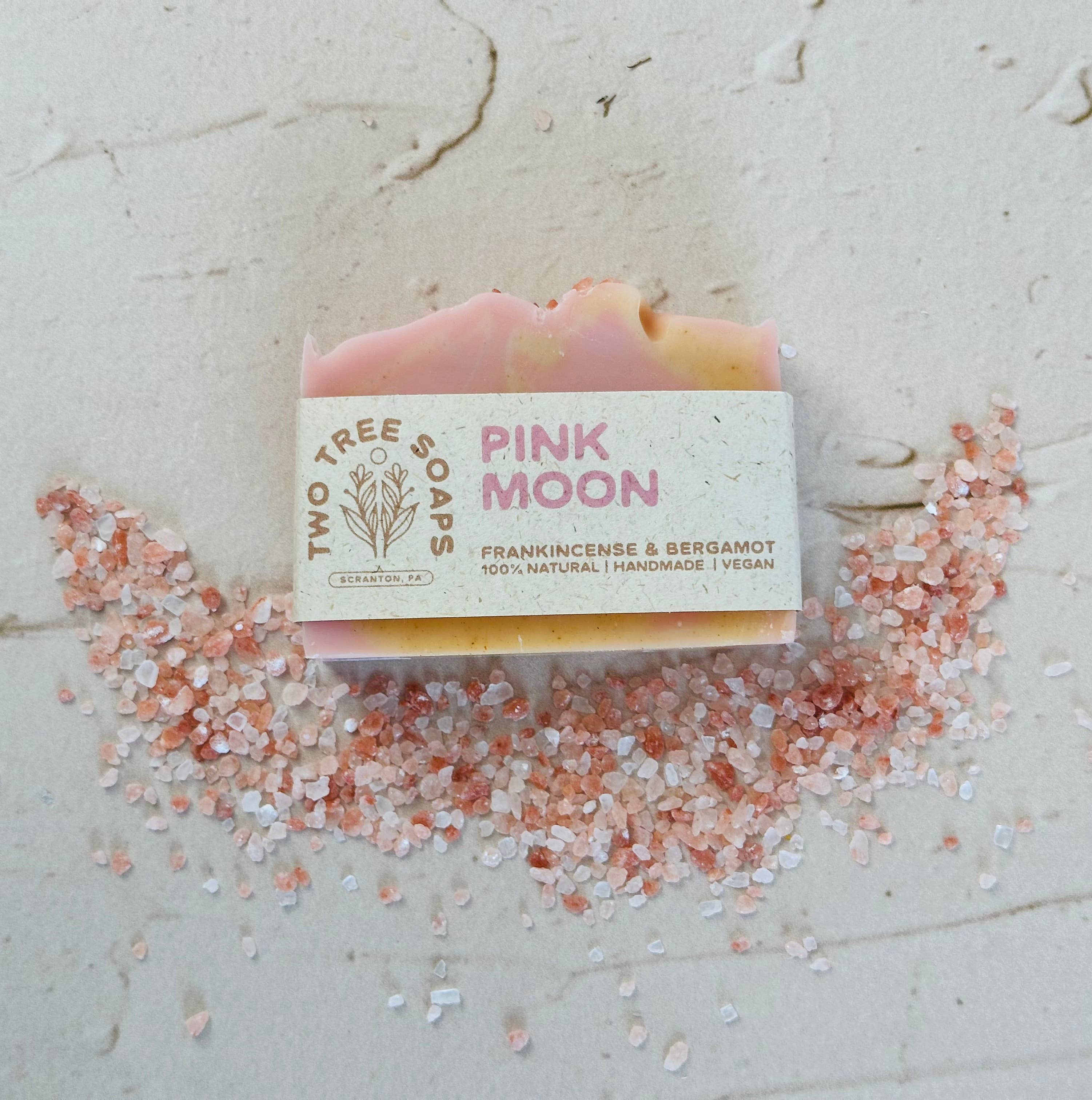 Pink Moon- Natural Handmade Bar Soap - Image 1