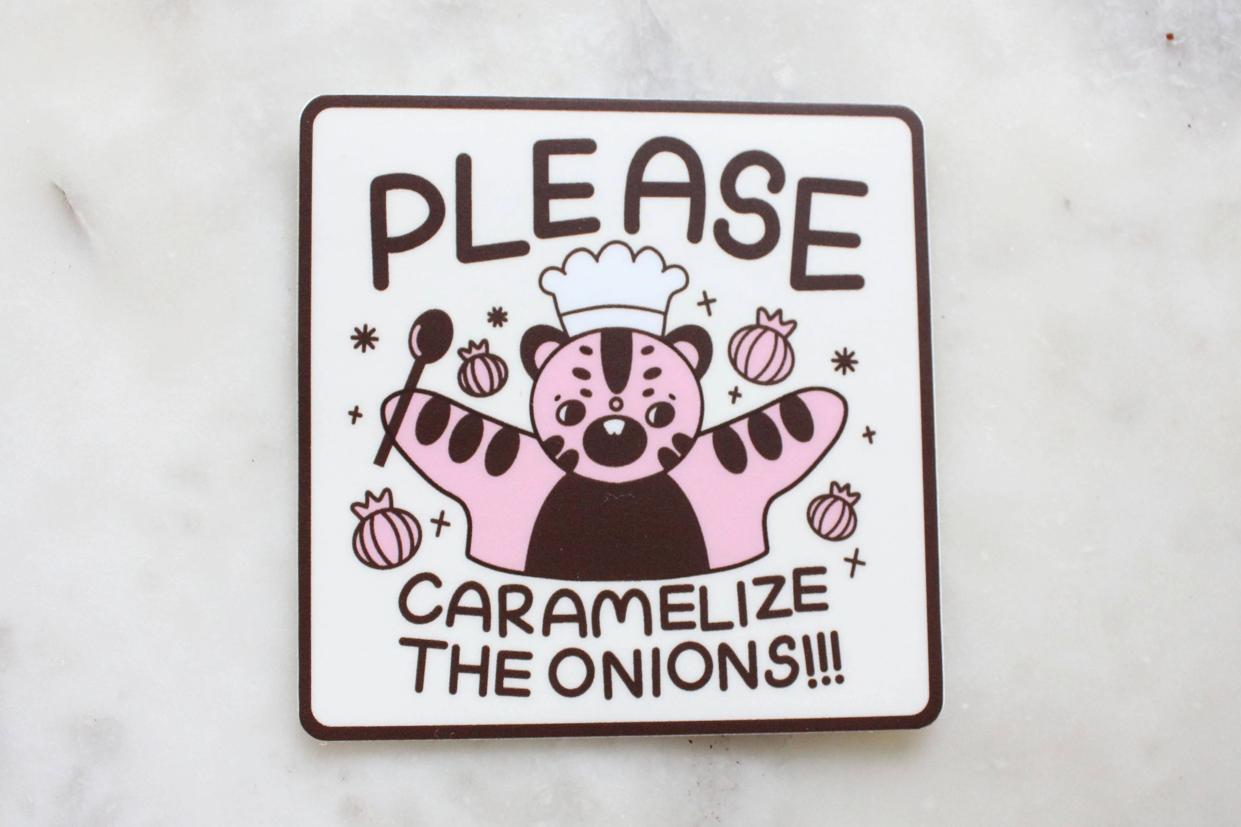 Caramelized Onion Sticker - Image 1
