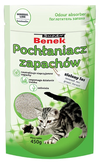 Super Benek Pochłaniacz zapachów – zielony las 0,45kg