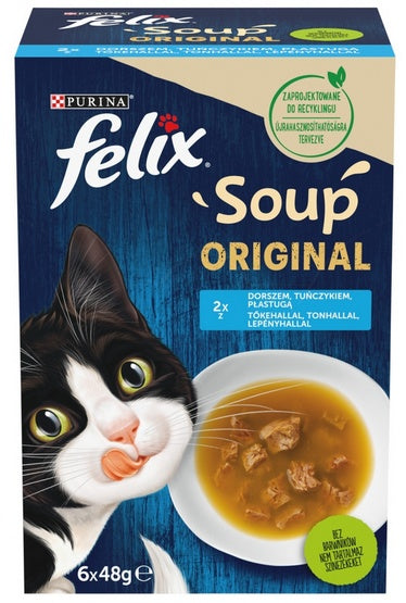 Felix Soup Original Rybne Smaki zestaw zup 6x48g - Image 1