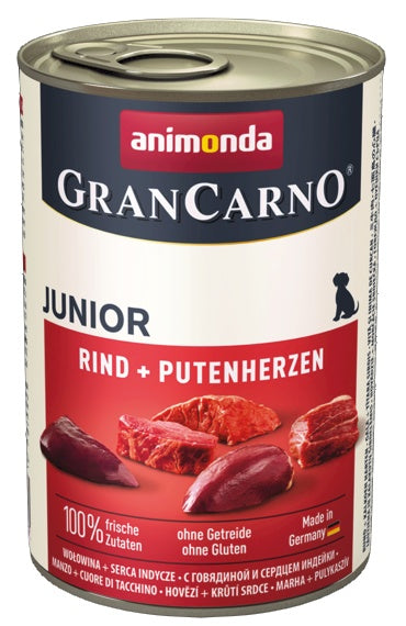 Animonda GranCarno Original Junior Pute Indyk 400g - Image 2
