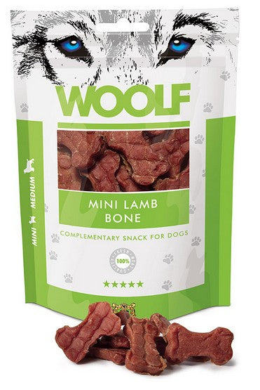 Woolf Mini Lamb Bone 100g - Image 1