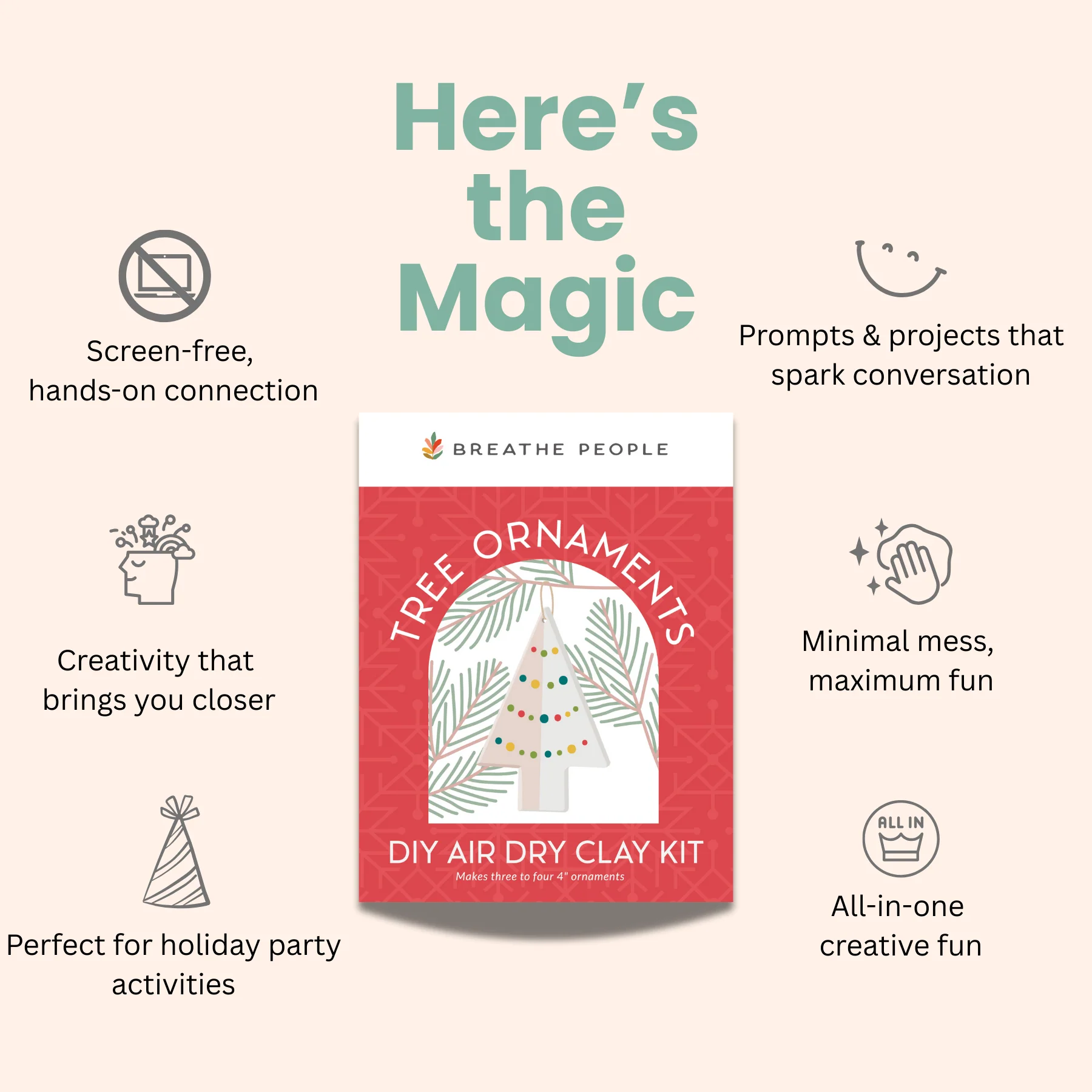 DIY Air-Dry Clay Ornaments – Christmas 2025 Collection - Image 2