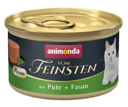 Animonda vom Feinsten Cat Adult mus indyk i bażant - aksamitna konsystencja dla wybrednych kotów - Image 1