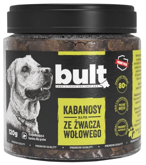 Bult Treserki Kabanosy ze żwacza wołowego słoik 120g - Image 1