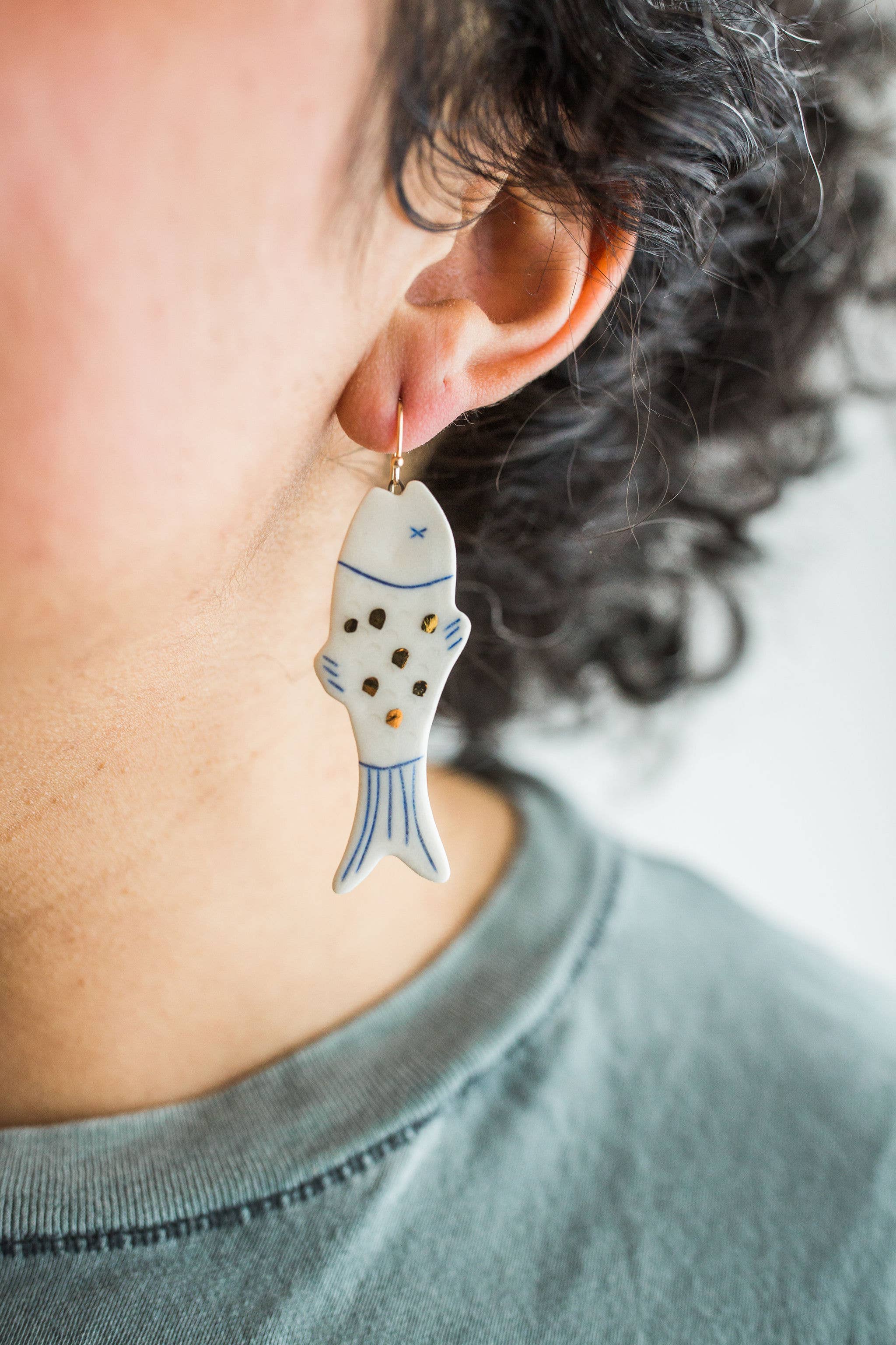 Lucky Fish Earrings - Image 2