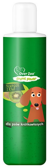 Over Zoo Frutti Power Szampon o zapachu kiwi – psy krótkowłose 200ml