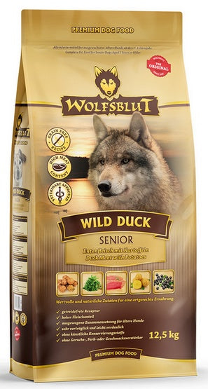 Wolfsblut Dog Wild Duck Senior - kaczka i bataty 2kg - Image 1