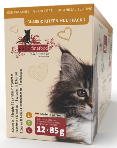 Catz Finefood Classic Kitten Multipack saszetki 12x85g - Image 2