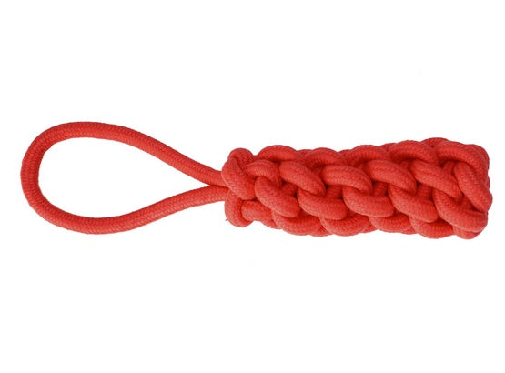 Dingo Zabawka dla psa - Kolba z rączką Energy 32cm czerwona - Image 1