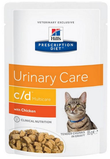 Hill's Prescription Diet c/d Feline z Kurczakiem saszetka 85g - Image 3