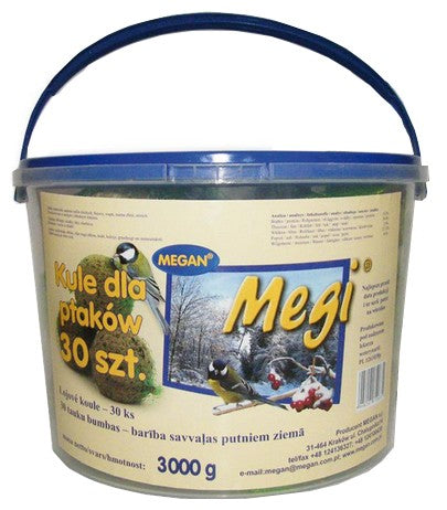 Megan Kule zimowe małe wiaderko 30szt [ME152] - Image 2