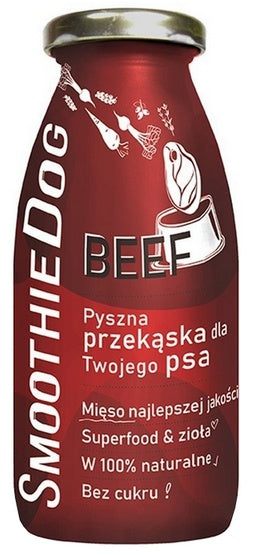 SmoothieDog Płynna przekąska - wołowina 250ml - Image 1