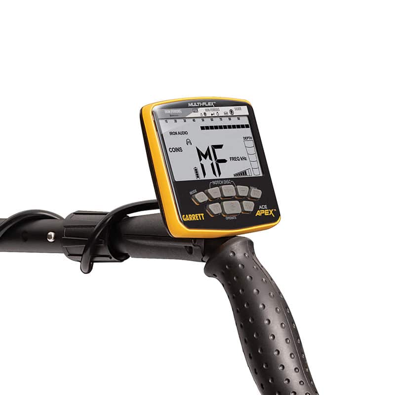 Garrett ACE APEX Metal Detector with 8.5 x 11 Multi-Flex Raider Coil - Military Discount - Image 2