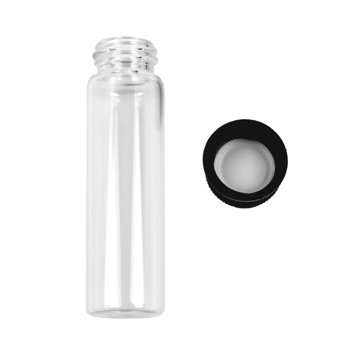 1 Unit of Display- 7ML Glass Vials (2-3/8", Outer Diameter: 5/8") - Image 2
