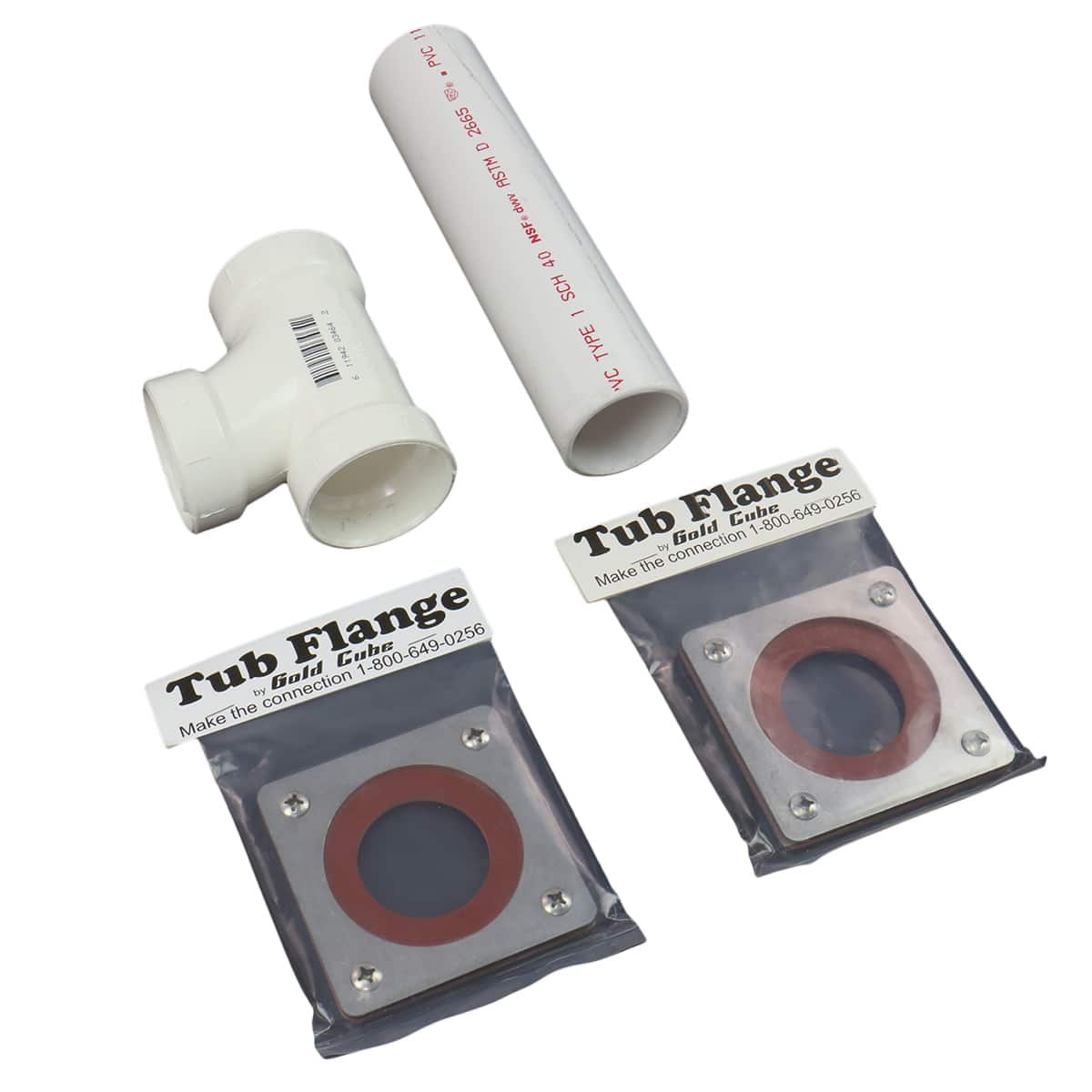 Gold Cube Tub Flange for 2 Tub Kit Sediment System for Gold Prospecting GC-15 - Image 1