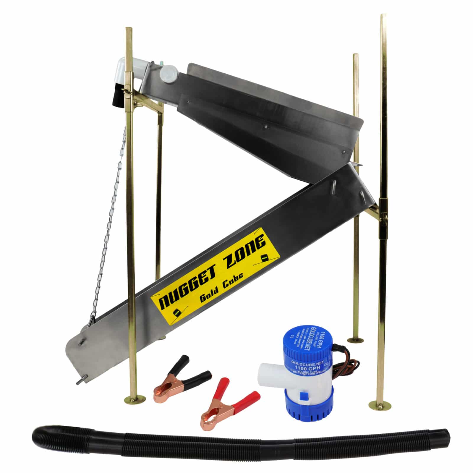 Gold Cube 4 Stack Deluxe Complete Kit, Nugget Zone Banker, Gold Banker Anodized - Image 3