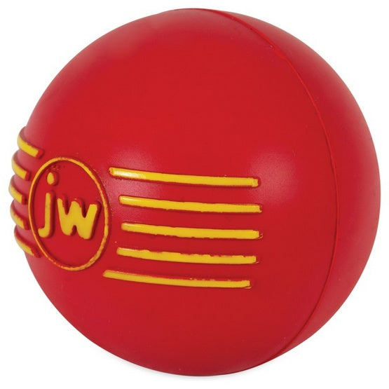 JW pet isqueak ball medium - gumowa piłka z piszczałką i waniliowym aromatem - 7,5 cm - Image 3