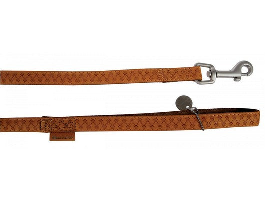 Zolux Smycz Mac Leather 15mm/1.2m Żółta [522015JA] - Image 1