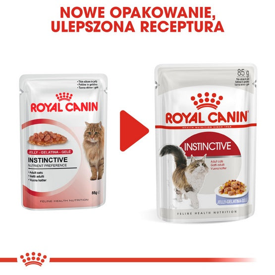 Royal Canin Instinctive w galaretce karma mokra dla kotów dorosłych, wybrednych saszetka 85g - Image 3