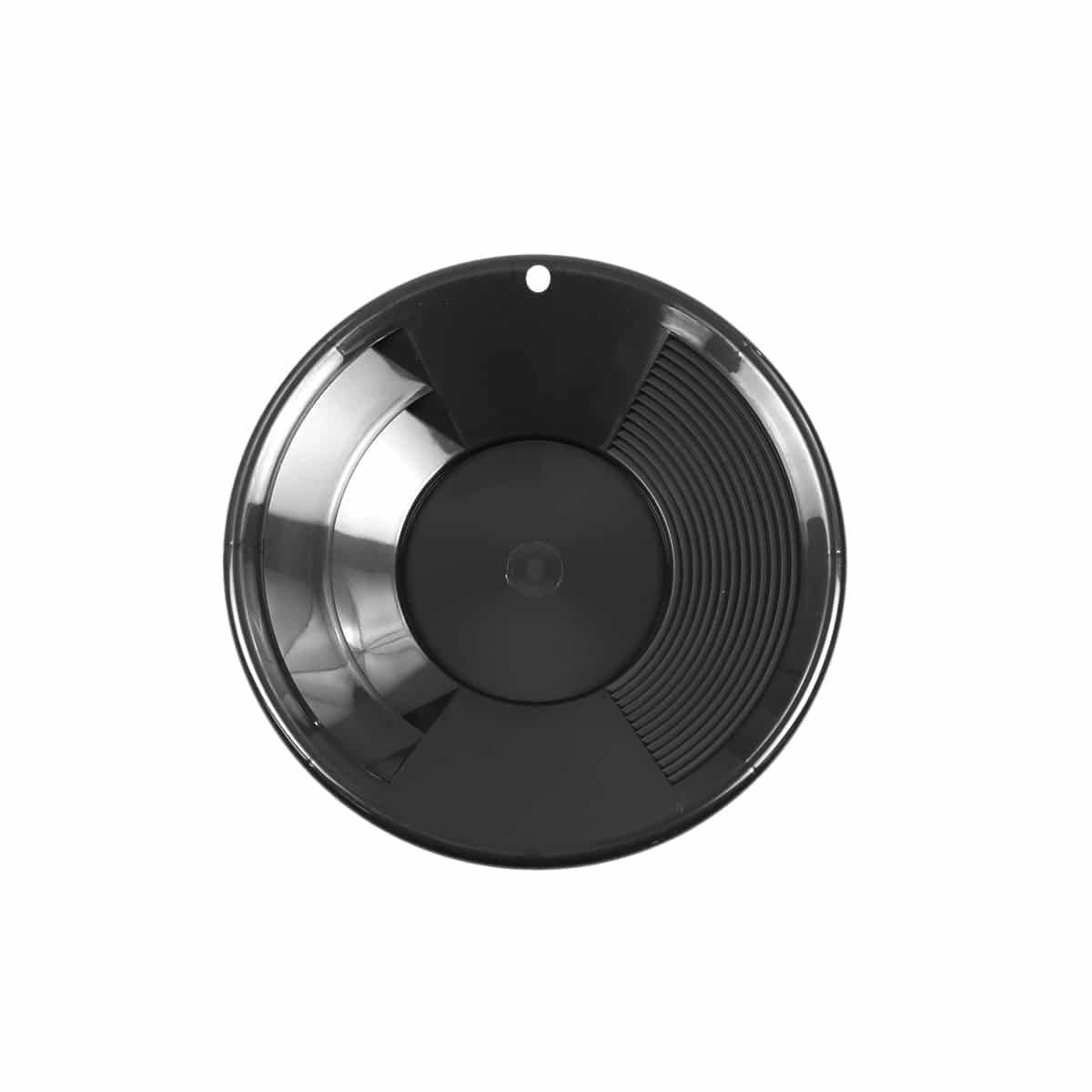 TerraX 8" Green Plastic Gold Pan - Dual Riffle System - Image 1