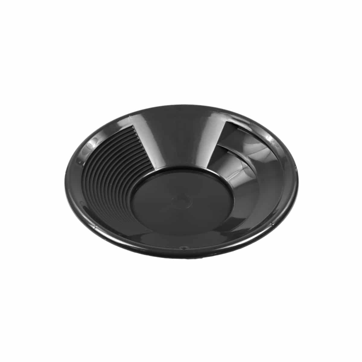 TerraX 8" Green Plastic Gold Pan - Dual Riffle System - Image 2