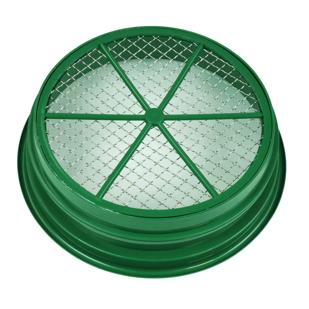 TerraX Green Plastic 13-1/4" Gold Sifting Pan Classifier - Image 3