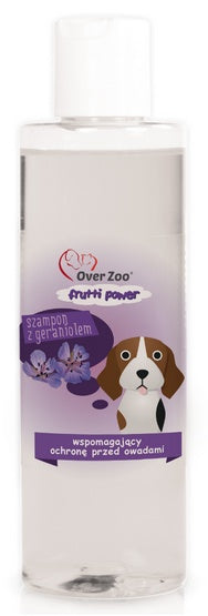 Over Zoo Frutti Power Szampon z geraniolem – przeciwko owadom 200ml