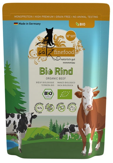 Catz Finefood Bio N.507 Wołowina saszetka 85g - Image 1