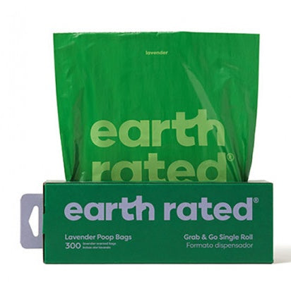 Earth Rated Woreczki do zbierania odchodów 300szt lawendowe - Image 2