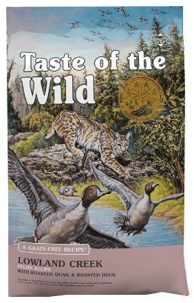 Taste of the Wild Lowland Creek Feline z przepiórką i kaczką 2kg - Image 2
