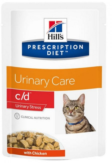 Hill's Prescription Diet c/d Feline Urinary Stress z kurczakiem saszetka 85g - Image 3