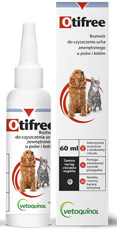 Vetoquinol Otifree 60ml - Image 1