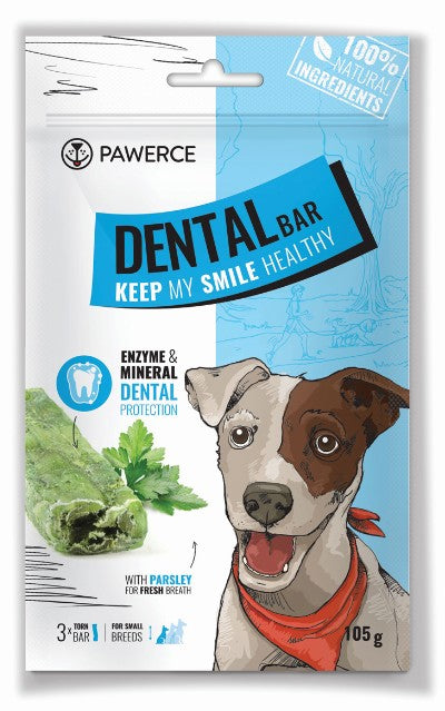 Pawerce Dental Bar Small Breeds 3szt/op 105g/12cm - Image 1