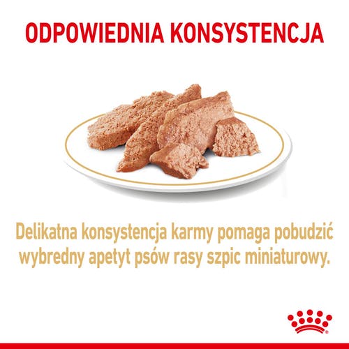 Royal Canin Pomeranian Adult karma mokra dla psów dorosłych rasy szpic miniaturowy, pasztet saszetka 85g - Image 3