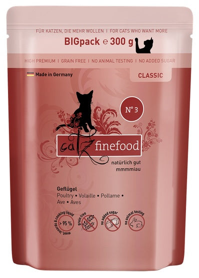 Catz Finefood Classic N.03 Drób saszetka 300g - Image 1