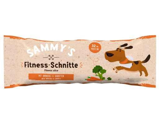 Sammy's Fitness Slice baton proteinowy brokuł i marchew - bezzbożowa przekąska treningowa 25 g - Image 1