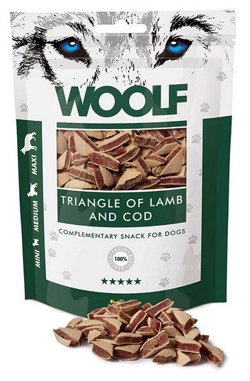 Woolf Lamb & COD Triangle 100g - Image 1