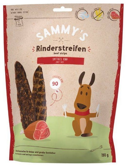Sammy's Beef Strips - paski wołowiny 190g - Image 1