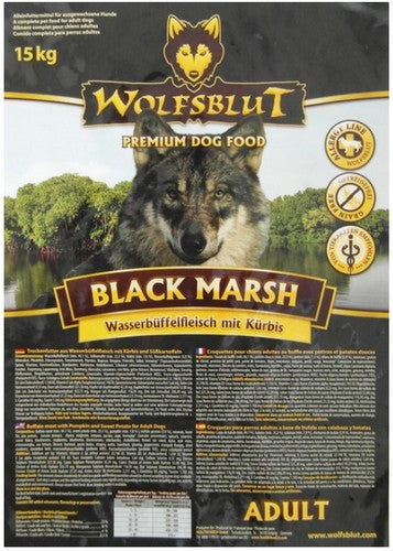 Wolfsblut Dog Black Marsh - bawół i dynia 2kg - Image 2