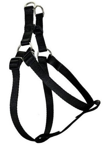 CHABA Szelki taśma regulowane nr 6 - obwód 90cm czarne - Image 1