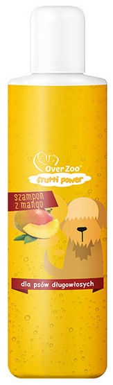 Over Zoo Frutti Power Szampon o zapachu mango – psy długowłose 200ml