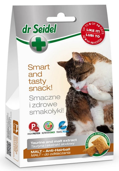 Dr Seidel Smakołyki dla kotów malt - odkłaczanie  50g - Image 1