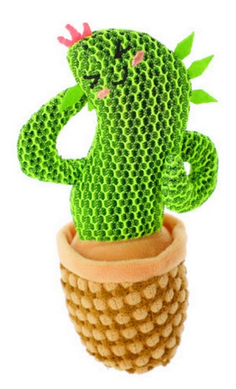 Dingo kaktus Dolores 19 cm - pluszowa zabawka sensoryczna z piszczałką - Image 1
