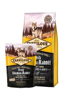 Carnilove Dog Fresh Chicken & Rabbit Adult – kurczak i królik 1,5kg