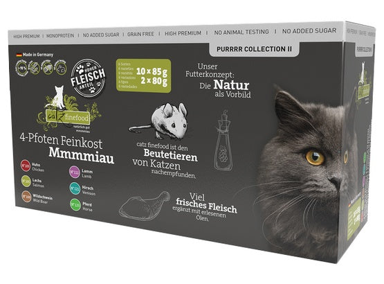 Catz Finefood Purrrr Collection II - multipack monobiałkowych saszetek - Image 1